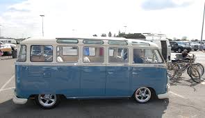 Image result for Dove Blue 1950 VW Bus