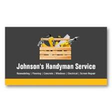 You can customize any design with your own text and logo for free. 20 Business Cards Ideas Business Cards Handyman Business Business