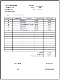 20+ contoh dan template nota kosong siap edit word,excel,psd halo pembaca dyp.im dimanapun anda berada. Http Exoseko Blogspot Com 2012 06 Pembuatan Nota Dengan Ms Excel Html
