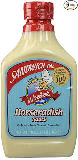 This recipe can be doubled, tripled, etc. Amazon Com Woeber S Sandwich Pal Horseradish Sauce 16 Ounce Units Pack Of 6 Horseradish Condiment Grocery Gourmet Food