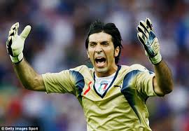 Gigi buffon, best goalkeeper of the tournament and winner of the world cup with italian team! Gianluigi Buffon S Legendary Career In Italian Football Daily Mail Online
