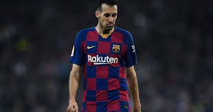 Lionel messi of fc barcelona celebrates with his team mate sergio busquets of fc barcelona after scoring the opening goal past ivan cuellar of real sporting de gijon during the la. Coronavirus Busquets Casts Doubt On Laliga Season Resuming