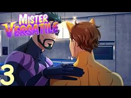 Captain Crush is here now too? | Mister Versatile: A Gay Superhero Visual  Novel | BARA BL | #3 - YouTube