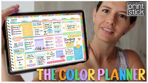 Add the sticker to a planner page in the planner page, click the + icon in the circle, and select image, then navigate to photos. New Digital Planner Goodnotes 5 Tutorial Color Planner Full Page Youtube
