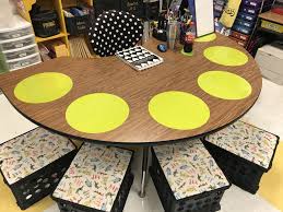Small Group Table Dry Erase Dots From Amazon Small Group Table Small Groups Decor