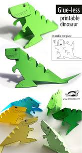 Glue Lee Printable Dinosaur Dinosaur Crafts Dinosaur Template Crafts For Kids