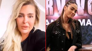 Zoru başarmaya gidiyorum. sloganı ile i̇zmir'den katılıyor. Selin Cigerci Who Allegedly Used Violence Against Melisa Emirbayer Whose Husband Gokhan Cira Allegedly Cheated On Her Burst Into Tears