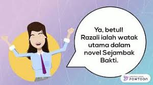 Pada pendapat anda, apakah usaha lain yang boleh dilakukan oleh ahli. Novel Sejambak Bakti Watak Utama Youtube
