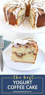 Yogurt Coffee Cake Yogurt Coffee Cake Recipe Coffee Cake Coffee Cake Recipes