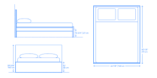 ikea malm bed frame dimensions drawings dimensions guide