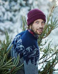 Joules Treetop Mens Intarsia Sweater Grey Marl Winter Hats Grey Sweater Sweaters