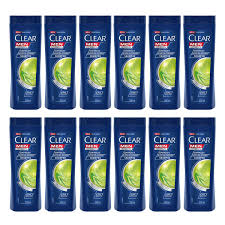 Buy clear men anti dandruff hair fall shampoo 200ml from choithrams.com. Kit Com 12 Shampoo Anticaspa Clear Men Controle E Alivio Da Coceira 200ml Incolor Zattini