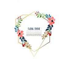 Hand Painted Floral Frame Flowers Plant Watercolor Png And Vector With Transparent Background For Free Download Watercolor Flower Vector Floral Wreath Watercolor Flower Design Vector