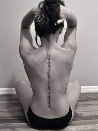 110 Elegant Spine Tattoos For Men Women Nice Lord Of The Rings Tattoo Spine Tattoos Spine Tattoo