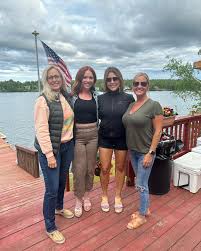 Impromtu Lake Dinner… and my ❤️ is full There is just something different  about old friends…. 💕 Friends that remember your bad haircut from 6th  grade 💕 Friends that were with you