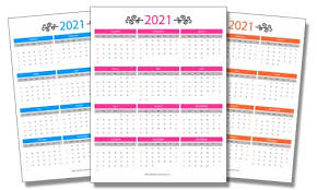 These calendars are great for family, clubs, and other organizations. 2021 Free Printable Calendars Free Printable Calendars
