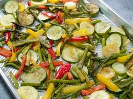 Made With Zucchini Summer Squash Red Bell Pepper Yellow Bell Pepper Fresh Asparagus Red Yellow Squash Recipes Vegetable Recipes Roasted Vegetable Recipes