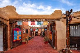 Secret Passageway at Old Town Albuquerque