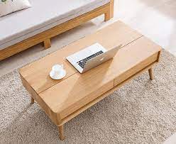 Made by artisans in vermont, minnesota and wisconsin, room & board custom tables are solidly built to last for generations. Custom Wood Tea Table Living Room Furniture Set Modern Multifunction Height Adjust Lift Up Top Wood Coffee Tabletables