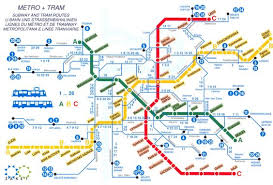 Prague Praha Metro Map Prague Czech Republic Prague Map Metro Map Prague Travel