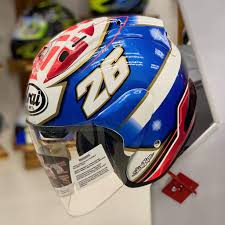 Dani pedrosa helmet replica 2019. Arai Dani Pedrosa Samurai 26 Ram4x Motogp Helmet Copy Ori Full Copy 1to1 1 1