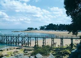 La Plage Des Dames Devant Nous L Estacades Noirmoutier Ile De Noirmoutier Vendee France