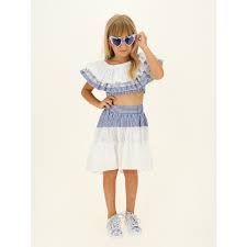 Jupe blanche zippée naf naf. Monnalisa Lace Detail Midi Jupe Blanche Melijoe