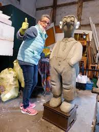 Betonfiguren Kreativ Mit Beton Betonfiguren Figur Kunst Skulpturen