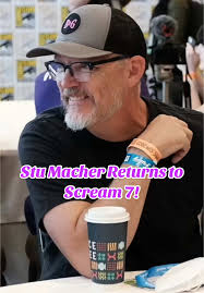 OMG! It’s happening!! Welcome back Stu Macher! #scream #screammovies  #stumacheredit #stumacher #matthewlillard #announcement #illberightback  @Ghostface #ghostface @Matthew lillard #scream7