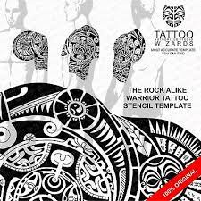 Check spelling or type a new query. The Rock Dwayne Johnson Maori Polynesischen Tattoo Schablone Vorlage Ebay