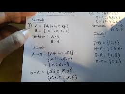 Contoh Soal Cpns 2018 Selisih Dua Himpunan Matematika Smp Icpns