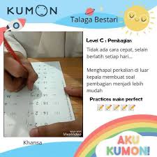 Level C Perkalian Dan Pembagian Kumon Talaga Bestari