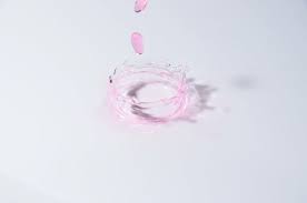 Get free wallpapers downloads like dripping water & send to your phone. Hd Wallpaper Liquid Drip Pour Color Pink Water Light Mood Pink Color Wallpaper Flare