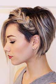 She has hair with natural texture and she always makes sure that her hairstyle compliments her round face and her cheerful personality. Wedding Guest Hairstyles 42 The Most Beautiful Ideas Popular Short Haircuts Braids For Short Hair Wedding Guest Hairstyles