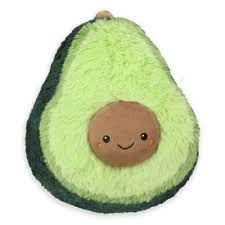 Squishable Comfort Food Mini Avocado Plush Toy In Green Buybuy Baby Plush Pillows White Elephant Gifts Cute Pillows