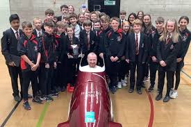 Former Harrogate Grammar School student turned Winter Olympian inspires  pupils