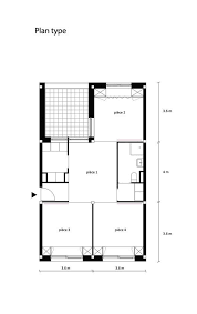 gallery of unite s experimental housing sophie delhay architecture 29 grundriss
