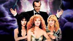 Pin By Kitty Me0w On Mystical Fantasy Theater The Witches Of Eastwick Movies Old Movies