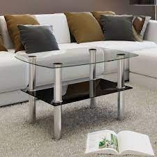 Couchtisch braun quadratisch massivholz mango. Couchtisch Glas 2 Ebenen