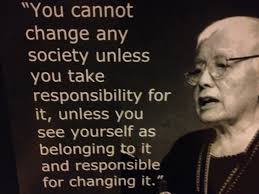 Grace Lee Boggs is talking about society at large, but I think this could  apply to almost anything in life. : r/GetMotivated