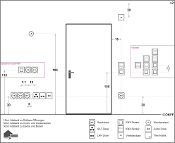 Installationsbereiche Fur Knx Tastsensoren Und Steckdosen Elektroinstallation Haus Intelligente Haustechnik Elektroverkabelung
