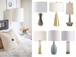How To Choose A Bedside Lamp For Small Marble Nightstands Decorist