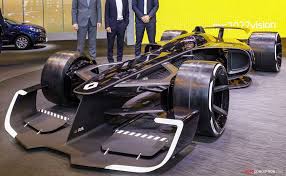 Renault R S 2027 Vision Concept Previews F1 Racing Cars Of The Future Autoconception Com Concept Car Design Racing Car Design Futuristic Cars