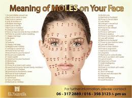 Meaning Of Every Mole On Your Face Moles On Face Face Reading Chinese Face Reading