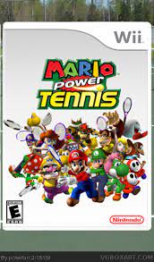 Players participate in a tennis game, just as its precedents in the mario tennis series. Mario Power Tennis Wii Box Art Cover By Pokefan