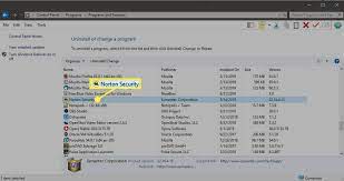 Scroll down to your norton/symantec program. How To Uninstall Norton Antivirus From Any Computer