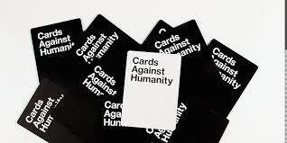 The cards against humanity website states that it is a party game for horrible people. How To Play Cards Against Humanity Online For Free People Com