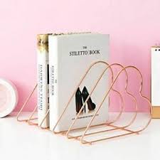(as of 06/10/20) 4 pc includes pen holder, paper tray, 2 rose gold pens 5 pc includes pen holder, paper tray, magazine. Rose Gold Heart Shaped Magazine Holder Document Folder Metal Rack Desk Organizer Ebay