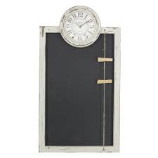 Tafel Mit Uhr Weiss Shabby Chic Memoboard Wanduhr Kuchentafel Landhaus Amazon De Kuche Haushalt Wanduhr Kuchen Tafel Kuchentafel