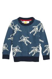 Mini Boden Space Explorer Crewneck Sweater Toddler Boys Little Boys Big Boys Nordstrom Rack